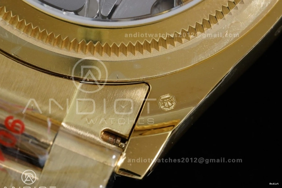 V9 on QF Edition 1:1 Best 126528LN QF4132 Le (Weighted) Mans Daytona YG Bracelet 0421